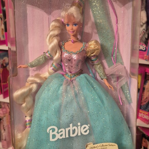 1996 Rapunzel Barbie Mattel - Picture 1 of 8